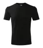 Unisex környakas póló, fekete, 160 g/m² (10101)