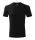 Unisex környakas póló, fekete, 160 g/m² (10101)