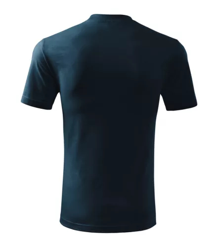 Unisex környakas póló, tengerészkék, 160 g/m² (10102)