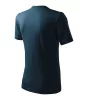 Unisex környakas póló, tengerészkék, 160 g/m² (10102)