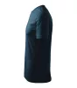Unisex környakas póló, tengerészkék, 160 g/m² (10102)