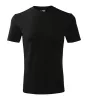 Unisex környakas póló, fekete, 200 g/m² (11001)
