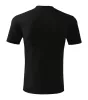 Unisex környakas póló, fekete, 200 g/m² (11001)