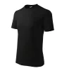Unisex környakas póló, fekete, 200 g/m² (11001)