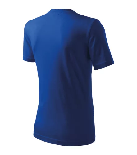Unisex környakas póló, királykék, 200 g/m² (11005)