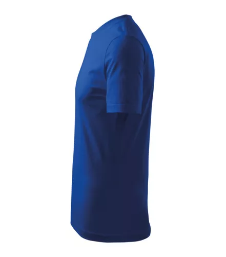 Unisex környakas póló, királykék, 200 g/m² (11005)
