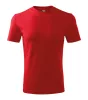 Unisex környakas póló, piros, 200 g/m² (11007)