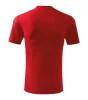 Unisex környakas póló, piros, 200 g/m² (11007)