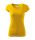 Női rövid ujjú póló, sárga, 150 g/m2 (12204)