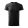 Férfi környakas póló, fekete, 160 g/m² (12901)