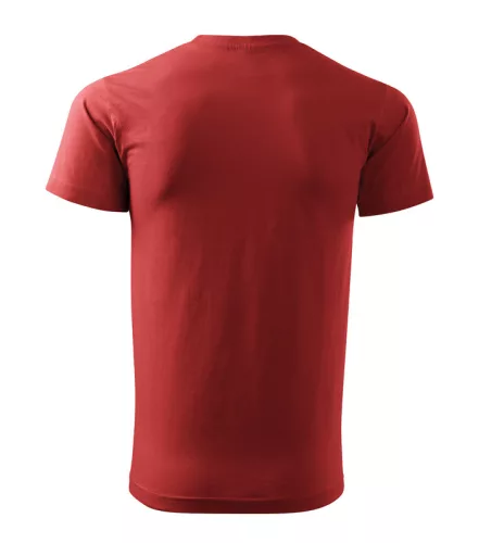 Férfi környakas póló, terra, 160 g/m² (12913)