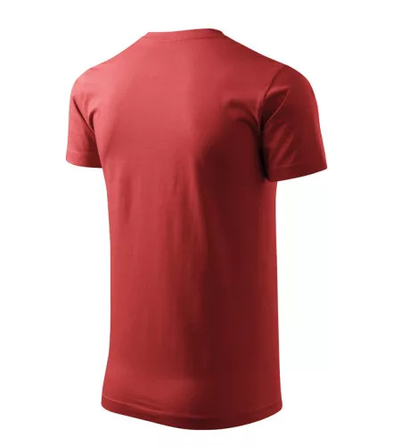 Férfi környakas póló, terra, 160 g/m² (12913)