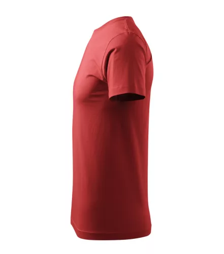 Férfi környakas póló, terra, 160 g/m² (12913)