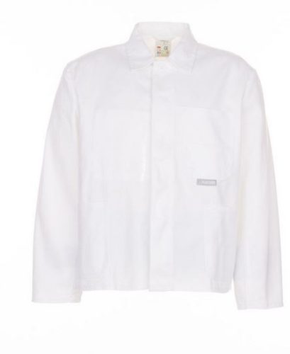 BW270 kabát, fehér, 100 % pamut (15120)