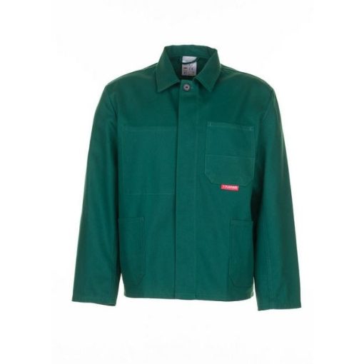 BW270 kabát, zöld, 100% pamut (15130)