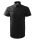 Férfi rövid ujjú ing, fekete, 120 g/m² (20701)
