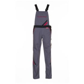   Highline női mellesnadrág, sötétszürke-fekete-piros (2339)