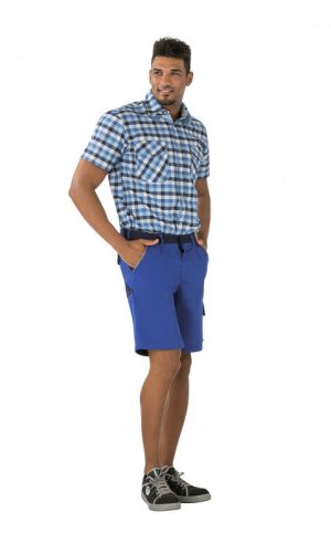 Highline rövidnadrág, királykék-tengerészkék-szürke (2370)