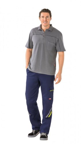 Visline derekasnadrág, tengerészkék-sárga-szürke (2423)