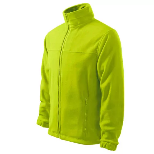 Férfi polár pulóver, lime, 280 g/m² (50162)