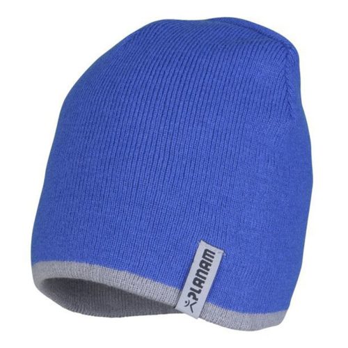 Kötött sapka, királykék-cink, egy méret (60200)