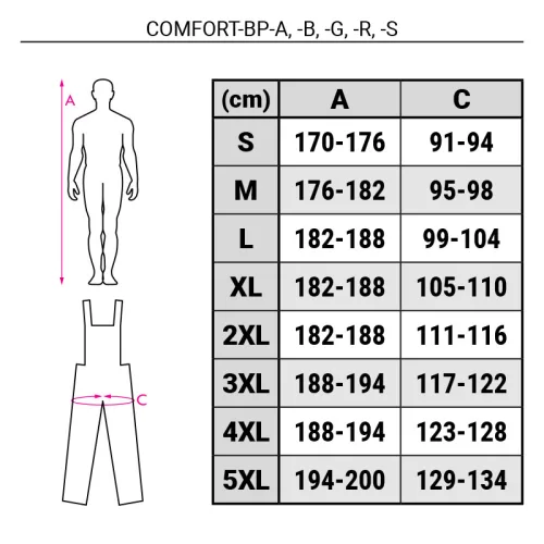 Mellesnadrág (COMFORT-BP-G)