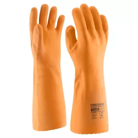   Teljes latexmártott sav- és lúgálló kesztyű (CORNSNAKE)