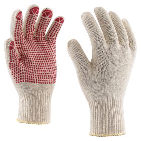 Csúszásgátló pontozott cérnakesztyű (IMPALA-DOT)