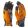 Mechanikai kesztyű, sárga-fekete tenyérfolttal, narancssárga kézháttal (MKN1)