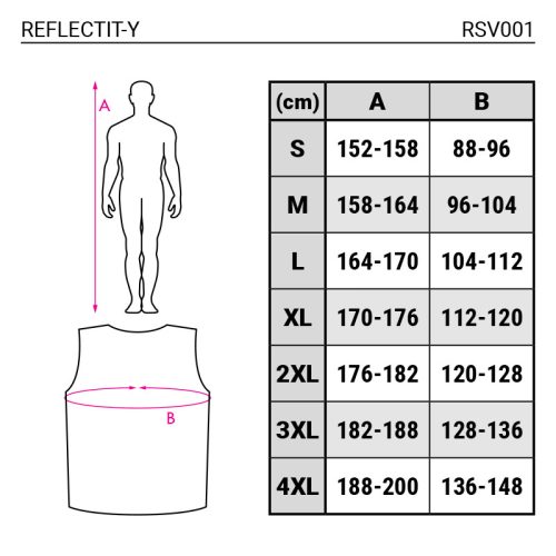 Megkülönböztető mellény (REFLECTIT-Y)