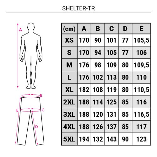 Derekasnadrág (SHELTER-TR)