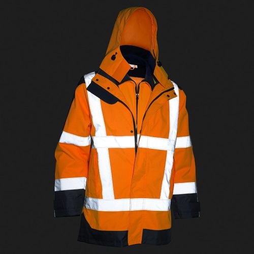 Jól-láthatósági multifunkciós télikabát és softshell dzseki (WIZARD-O)