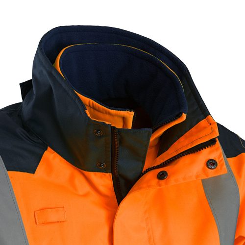 Jól-láthatósági multifunkciós télikabát és softshell dzseki (WIZARD-O)