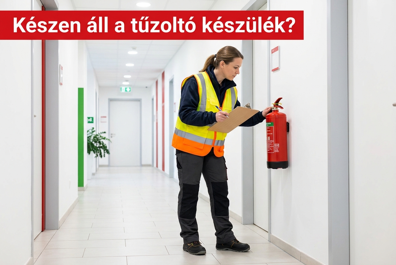 Tűzoltó készülék üzemeltetési napló: kitöltési útmutató