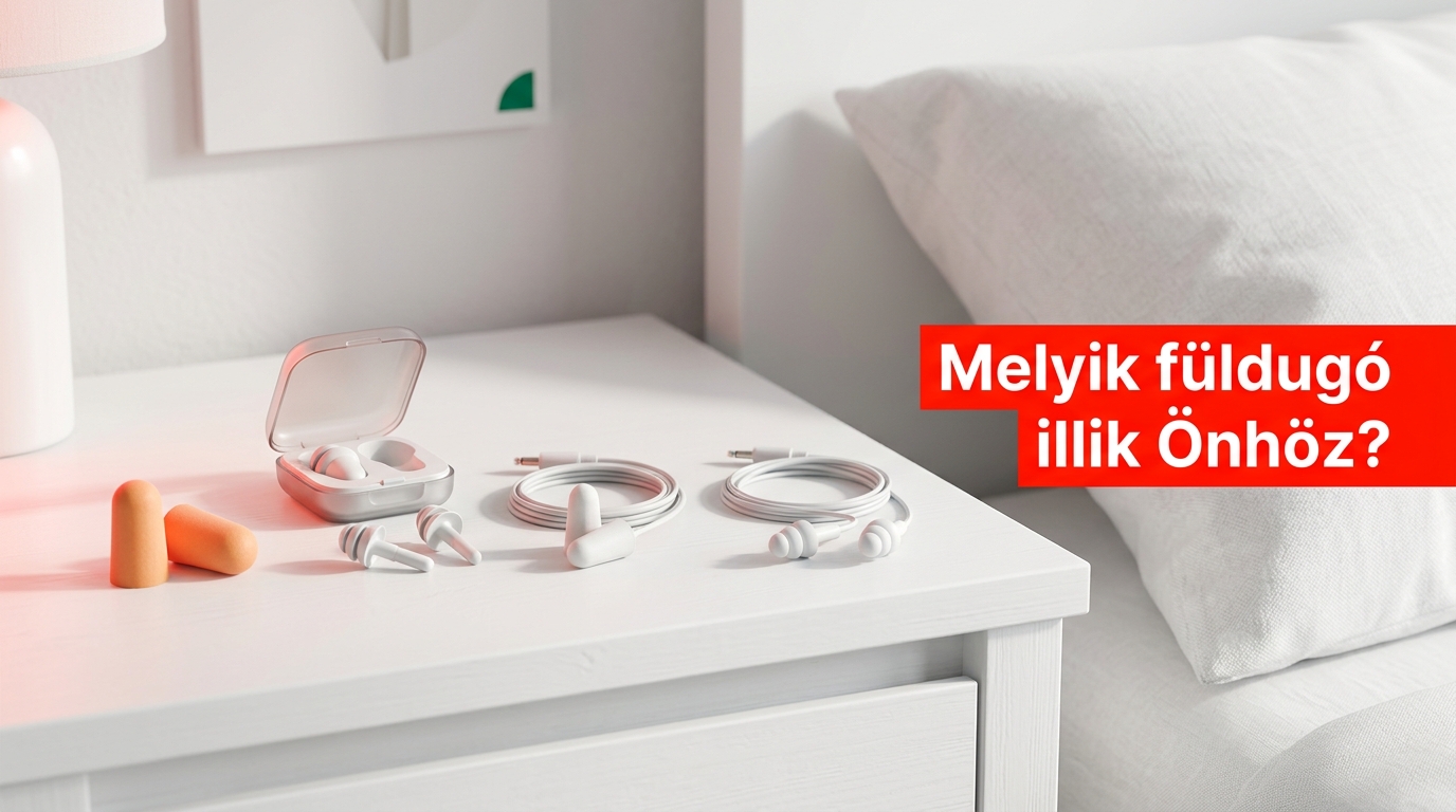 A legjobb füldugó alváshoz: 4 típus rangsora